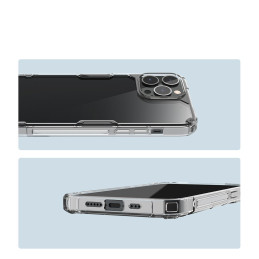 Nillkin Nature Pro dėklas iPhone 14 Pro šarvuotas dangtelis skaidrus dangtelis