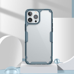 Nillkin Nature Pro dėklas iPhone 14 Pro šarvuotas dangtelis skaidrus dangtelis