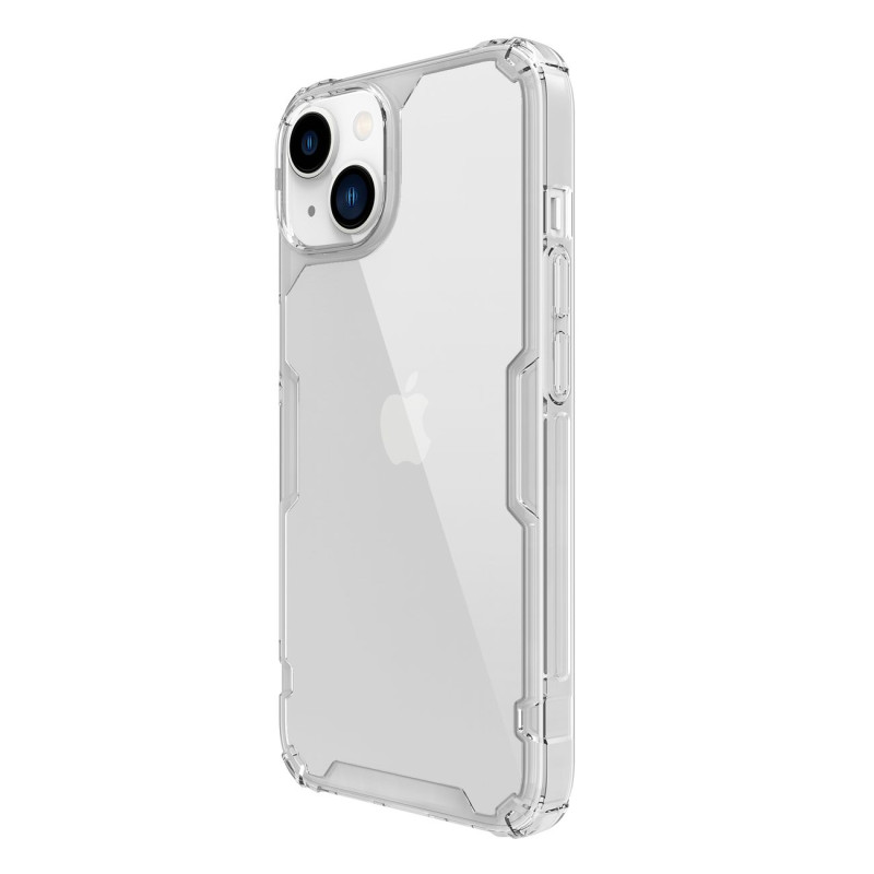 Nillkin Nature Pro iPhone 14 Plus dėklas, šarvuotas dangtelis, skaidrus dangtelis