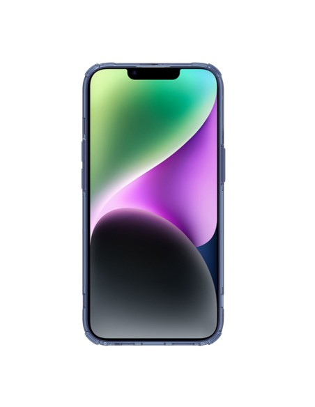 Nillkin Nature Pro iPhone 14 Plus dėklas, šarvuotas dangtelis, mėlynas dangtelis