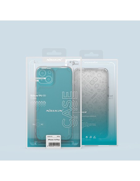 Nillkin Nature Pro iPhone 14 Plus dėklas, šarvuotas dangtelis, mėlynas dangtelis