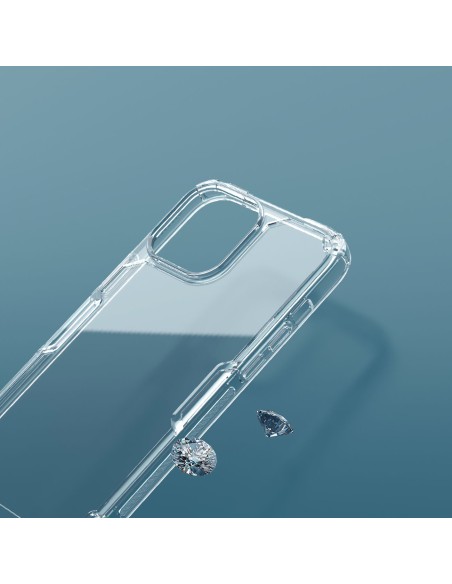 Nillkin Nature Pro iPhone 14 Plus dėklas, šarvuotas dangtelis, mėlynas dangtelis