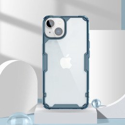 Nillkin Nature Pro iPhone 14 Plus dėklas, šarvuotas dangtelis, mėlynas dangtelis