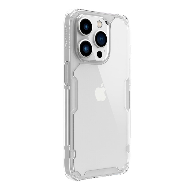 Nillkin Nature Pro dėklas iPhone 14 Pro Max šarvuotas dangtelis permatomas dangtelis