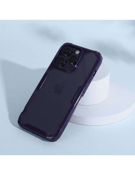 Nillkin Nature Pro dėklas iPhone 14 Pro Max šarvuotas dangtelis permatomas dangtelis Nillkin Nature Pro dėklas iPhone 14 Pro Max šarvuotas dangtelis permatomas dangtelis