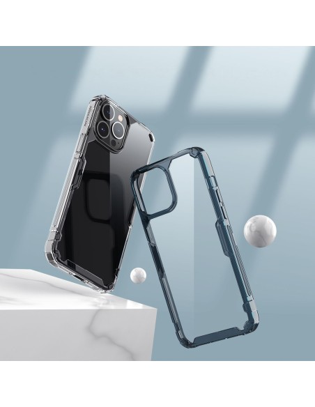 Nillkin Nature Pro dėklas iPhone 14 Pro Max šarvuotas dangtelis permatomas dangtelis Nillkin Nature Pro dėklas iPhone 14 Pro Max šarvuotas dangtelis permatomas dangtelis