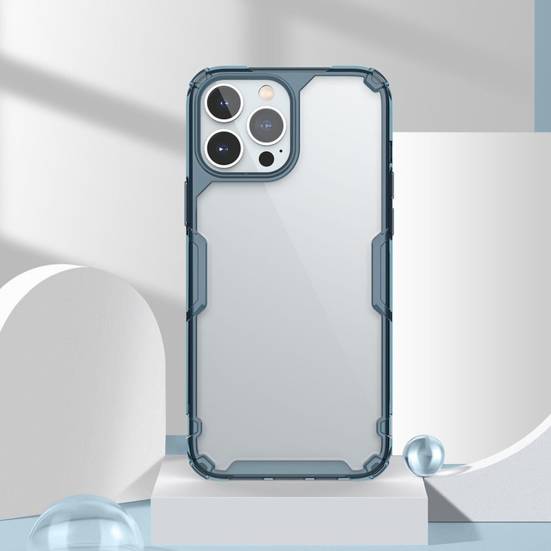 Nillkin Nature Pro dėklas iPhone 14 Pro Max šarvuotas dangtelis permatomas dangtelis