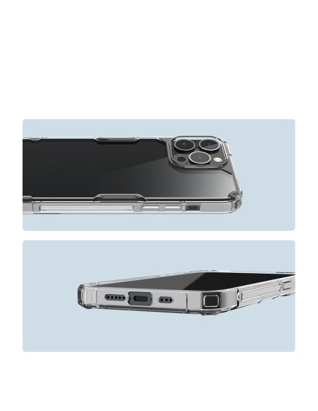Nillkin Nature Pro dėklas iPhone 14 Pro Max šarvuotas dangtelis permatomas dangtelis Nillkin Nature Pro dėklas iPhone 14 Pro Max šarvuotas dangtelis permatomas dangtelis