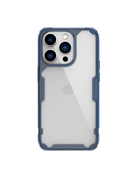 Nillkin Nature Pro dėklas iPhone 14 Pro Max šarvuotas dangtelis mėlynas Nillkin Nature Pro dėklas iPhone 14 Pro Max šarvuotas dangtelis mėlynas