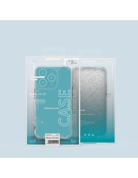 Nillkin Nature Pro dėklas iPhone 14 Pro Max šarvuotas dangtelis mėlynas Nillkin Nature Pro dėklas iPhone 14 Pro Max šarvuotas dangtelis mėlynas