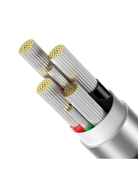 Explorer serijos USB laidas USB-C 100W 1 m juodas Explorer serijos USB laidas USB-C 100W 1 m juodas