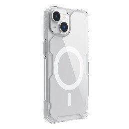 Nillkin Nature Pro Magnetic Case iPhone 14 magnetinis dėklas MagSafe skaidrus