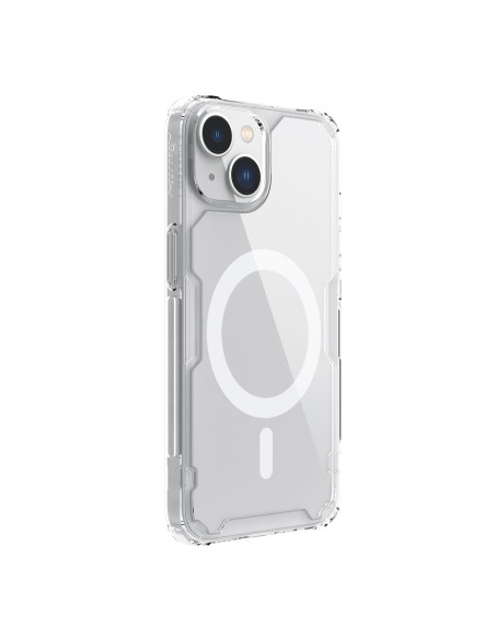 Nillkin Nature Pro Magnetic Case iPhone 14 magnetinis dėklas MagSafe skaidrus Nillkin Nature Pro Magnetic Case iPhone 14 magnetinis dėklas MagSafe skaidrus