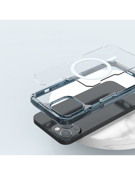 Nillkin Nature Pro Magnetic Case iPhone 14 magnetinis dėklas MagSafe skaidrus Nillkin Nature Pro Magnetic Case iPhone 14 magnetinis dėklas MagSafe skaidrus