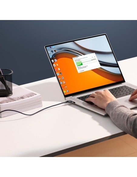 Explorer serijos USB laidas USB-C 100W 1 m juodas Explorer serijos USB laidas USB-C 100W 1 m juodas