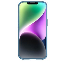 Nillkin CamShield Pro magnetinis dėklas iPhone 14 dangtelio kameros apsauga mėlyna (su MagSafe)