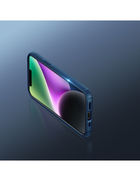 Nillkin CamShield Pro magnetinis dėklas iPhone 14 dangtelio kameros apsauga mėlyna (su MagSafe) Nillkin CamShield Pro magnetinis dėklas iPhone 14 dangtelio kameros apsauga mėlyna (su MagSafe)