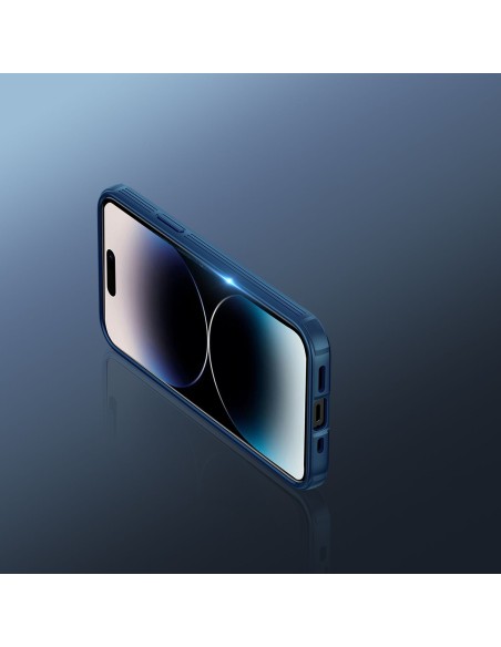 Nillkin CamShield Pro magnetinis dėklas iPhone 14 Pro dangtelio kameros apsauga mėlyna (su MagSafe) Nillkin CamShield Pro magnetinis dėklas iPhone 14 Pro dangtelio kameros apsauga mėlyna (su MagSafe)