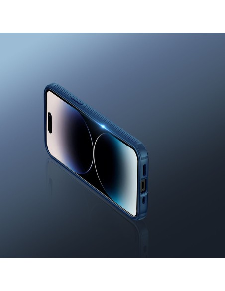 Nillkin CamShield Pro magnetinis dėklas iPhone 14 Pro Max dangtelio kameros apsauga mėlyna (su MagSafe) Nillkin CamShield Pro magnetinis dėklas iPhone 14 Pro Max dangtelio kameros apsauga mėlyna (su MagSafe)