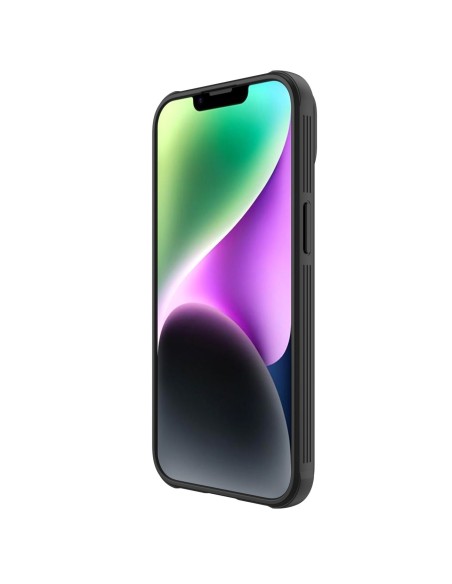 Nillkin CamShield Pro Case iPhone 14 / iPhone 13 Šarvuotos dangtelio kameros apsauga juoda Nillkin CamShield Pro Case iPhone 14 / iPhone 13 Šarvuotos dangtelio kameros apsauga juoda