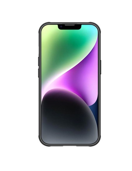 Nillkin CamShield Pro Case iPhone 14 / iPhone 13 Šarvuotos dangtelio kameros apsauga juoda Nillkin CamShield Pro Case iPhone 14 / iPhone 13 Šarvuotos dangtelio kameros apsauga juoda