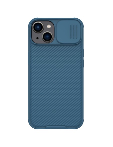 Nillkin CamShield Pro Case iPhone 14 Case Armored Cover Camera Protector Blue