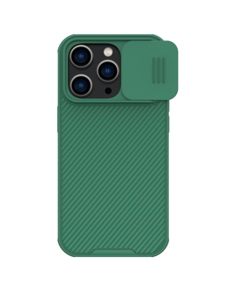 Nillkin CamShield Pro Case iPhone 14 Pro Armored Cover Camera Protector Protector Green Nillkin CamShield Pro Case iPhone 14 Pro Armored Cover Camera Protector Protector Green