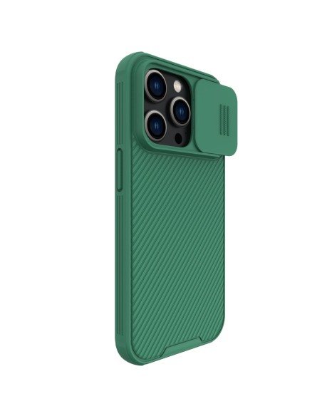 Nillkin CamShield Pro Case iPhone 14 Pro Armored Cover Camera Protector Protector Green Nillkin CamShield Pro Case iPhone 14 Pro Armored Cover Camera Protector Protector Green