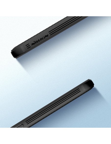 Nillkin CamShield Pro Case iPhone 14 Plus Armored Cover Camera Protector Blue