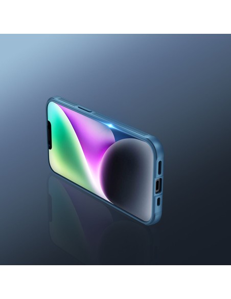 Nillkin CamShield Pro Case iPhone 14 Plus Armored Cover Camera Protector Protector Green