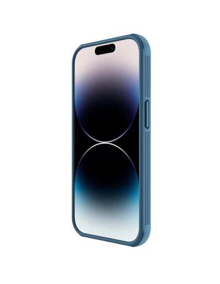 Nillkin CamShield Pro Case iPhone 14 Pro Max Armored Cover Camera Protector Blue