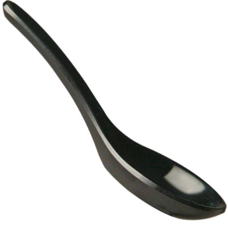 Melamino šaukštelis 135 x 45 mm juodas - Hendi 566596