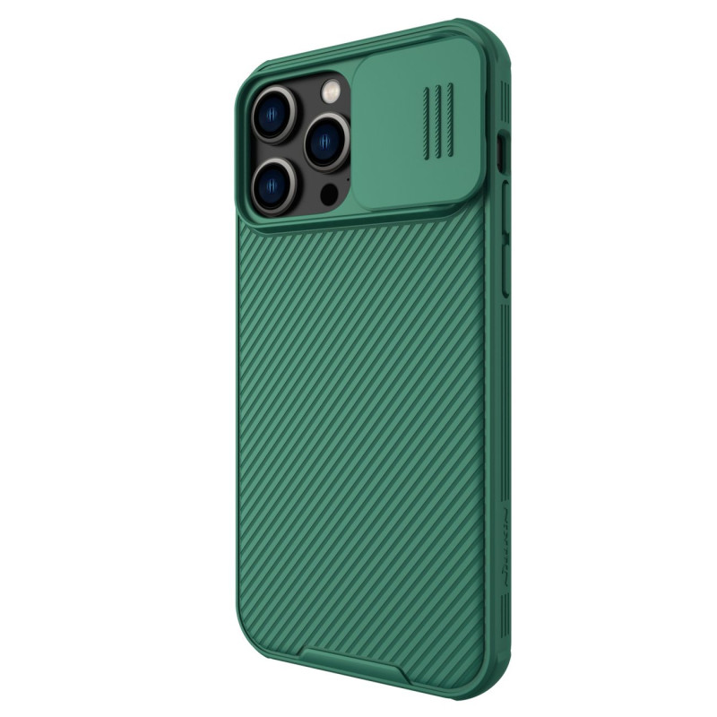 Nillkin CamShield Pro Case iPhone 14 Pro Max Armored Cover Camera Protector Protector Green