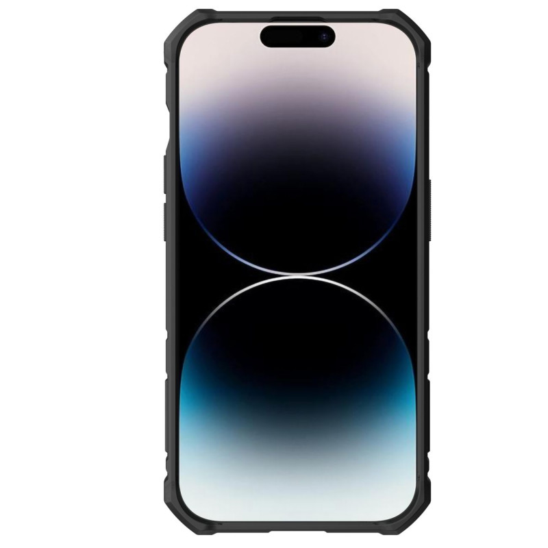 Nillkin CamShield Armor Pro Case iPhone 14 Pro Max šarvuotas dangtelis su fotoaparato dangtelio žiedo stovu mėlynas