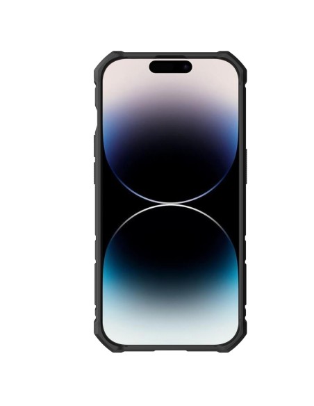 Nillkin CamShield Armor Pro Case iPhone 14 Pro Max šarvuotas dangtelis su fotoaparato dangtelio žiedo stovu mėlynas Nillkin CamShield Armor Pro Case iPhone 14 Pro Max šarvuotas dangtelis su fotoaparato dangtelio žiedo stovu mėlynas