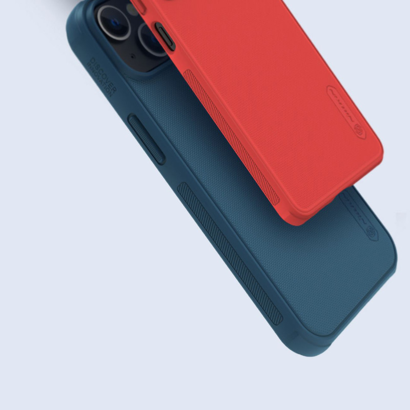Nillkin Super Frosted Shield Pro dėklas iPhone 14 Plus galinis dangtelis juodas