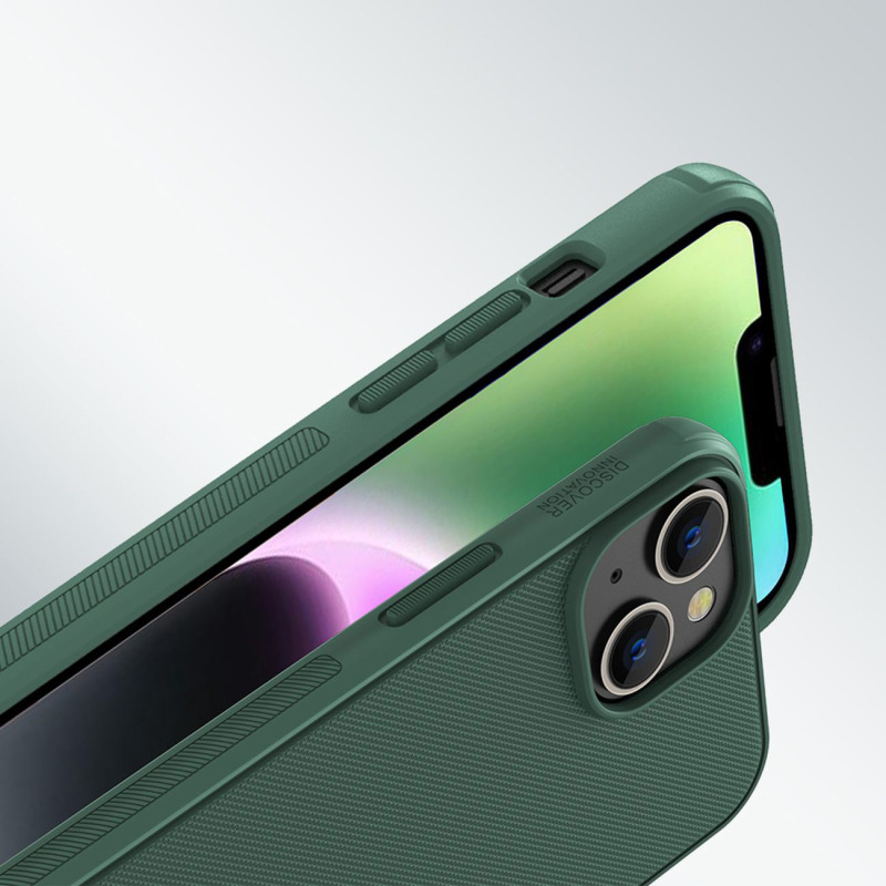 Nillkin Super Frosted Shield Pro dėklas iPhone 14 Plus galinis dangtelis juodas