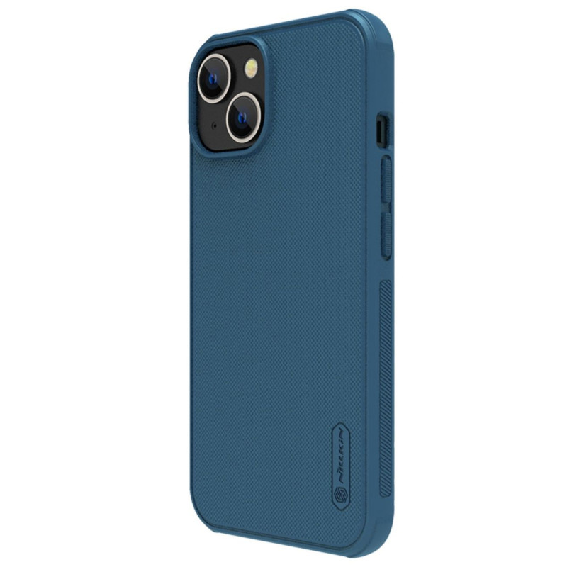 Nillkin Super Frosted Shield Pro dėklas, skirtas iPhone 14 Plus galinio dangtelio mėlynos spalvos