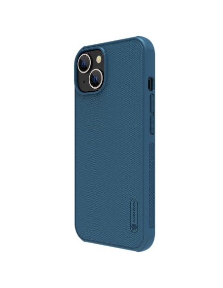 Nillkin Super Frosted Shield Pro dėklas, skirtas iPhone 14 Plus galinio dangtelio mėlynos spalvos Nillkin Super Frosted Shield Pro dėklas, skirtas iPhone 14 Plus galinio dangtelio mėlynos spalvos