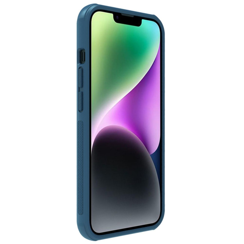 Nillkin Super Frosted Shield Pro dėklas, skirtas iPhone 14 Plus galinio dangtelio mėlynos spalvos