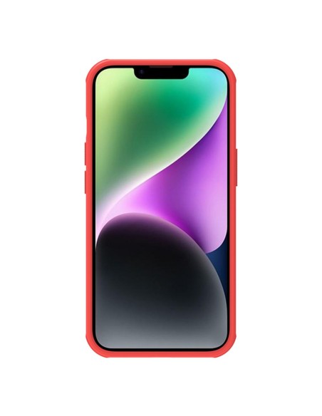 Nillkin Super Frosted Shield Pro dėklas, skirtas iPhone 14 Plus, galinis dangtelis, raudonas Nillkin Super Frosted Shield Pro dėklas, skirtas iPhone 14 Plus, galinis dangtelis, raudonas