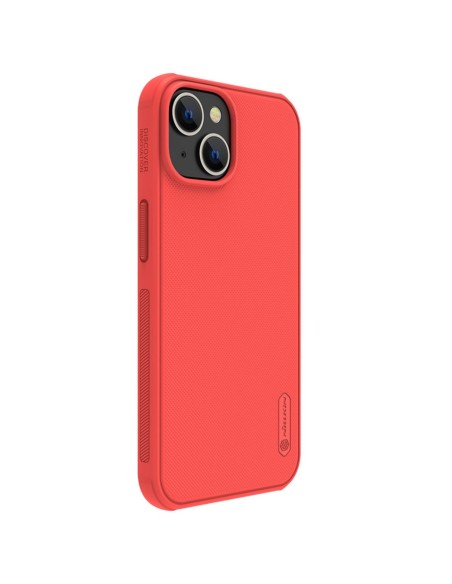 Nillkin Super Frosted Shield Pro dėklas, skirtas iPhone 14 Plus, galinis dangtelis, raudonas Nillkin Super Frosted Shield Pro dėklas, skirtas iPhone 14 Plus, galinis dangtelis, raudonas