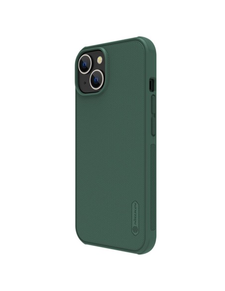 Nillkin Super Frosted Shield Pro dėklas iPhone 14 Plus galinio dangtelio žalias
