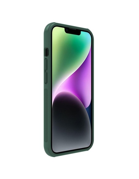 Nillkin Super Frosted Shield Pro dėklas iPhone 14 Plus galinio dangtelio žalias