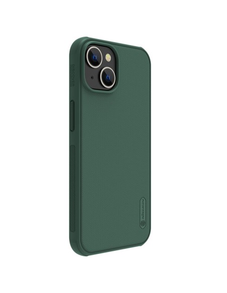 Nillkin Super Frosted Shield Pro dėklas iPhone 14 Plus galinio dangtelio žalias
