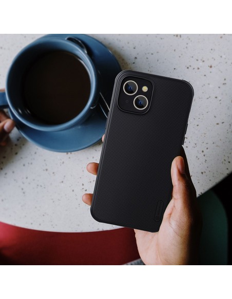 Nillkin Super Frosted Shield Pro dėklas iPhone 14 Plus galinio dangtelio žalias