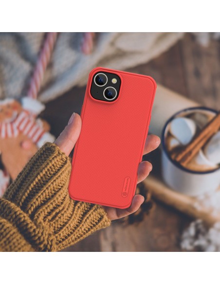 Nillkin Super Frosted Shield Pro dėklas iPhone 14 Plus galinio dangtelio žalias