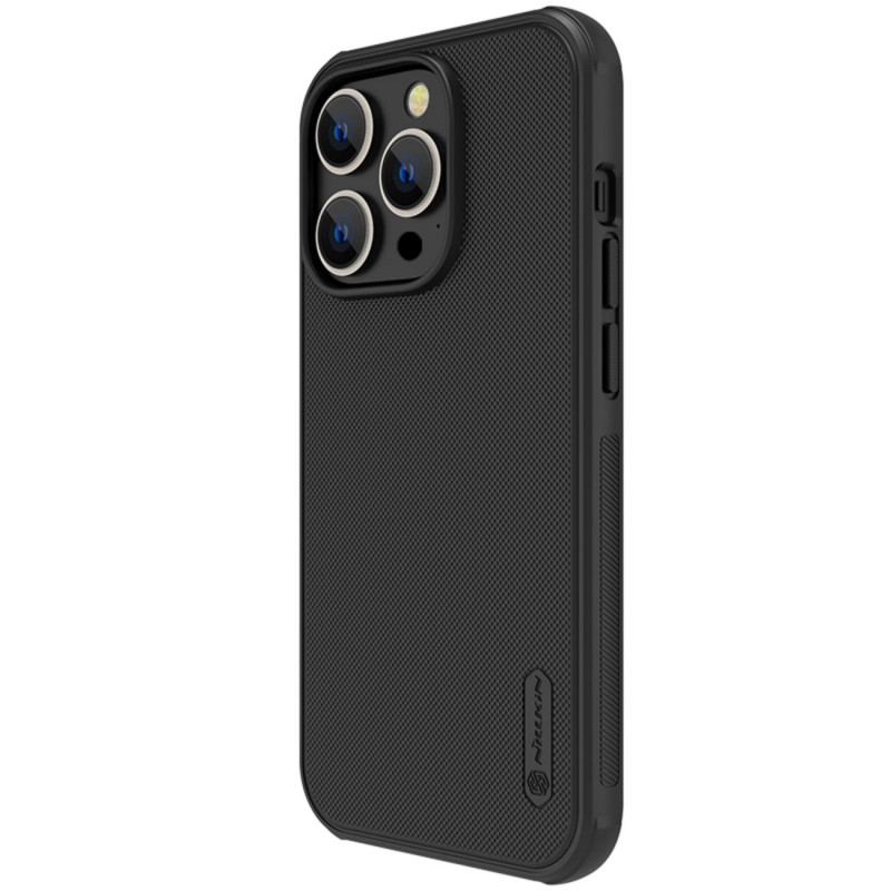 Nillkin Super Frosted Shield Pro dėklas iPhone 14 Pro Max galinis dangtelis juodas