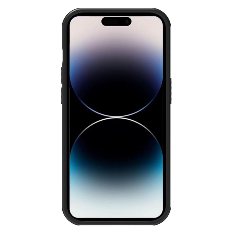 Nillkin Super Frosted Shield Pro dėklas iPhone 14 Pro Max galinis dangtelis juodas