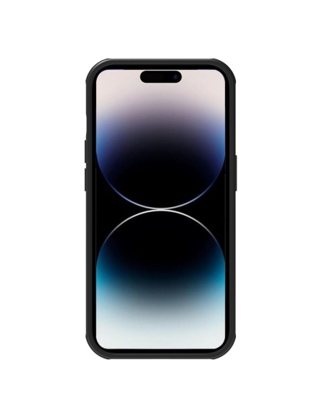 Nillkin Super Frosted Shield Pro dėklas iPhone 14 Pro Max galinis dangtelis juodas Nillkin Super Frosted Shield Pro dėklas iPhone 14 Pro Max galinis dangtelis juodas